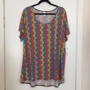 3XL LuLaRoe Classic T Shirt A06 1748